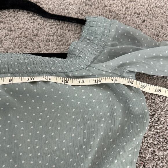 Abercrombie & Fitch Sage Green Blouse Size XS - Picture 5 of 8